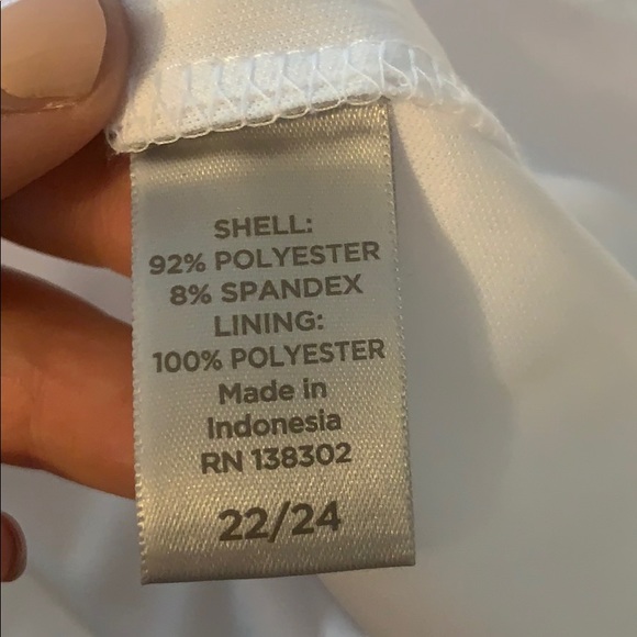 White floral dress - Picture 7 of 8